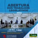 Abertura dos trabalhos Legislativos 2022