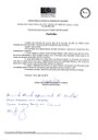 Certidão de Reunião convocada pelo Ministério Público em 18/07/2018 sobre a Iluminação Pública de Calçoene/AP
